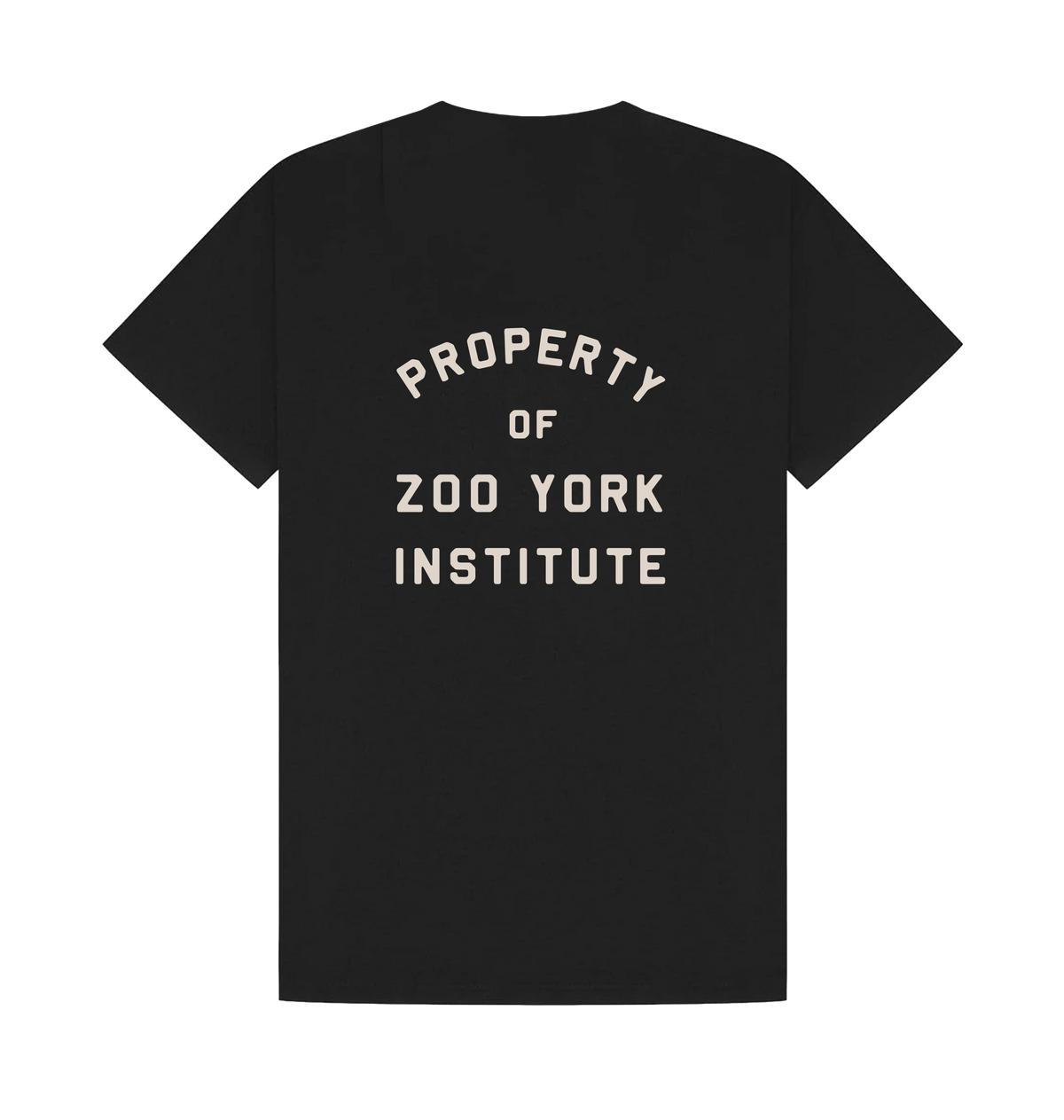 Black Printed T-shirt Back