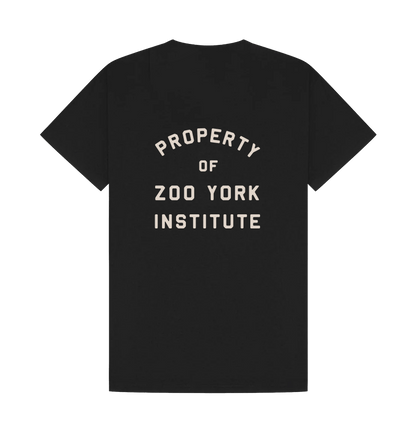 Black Printed T-shirt Back