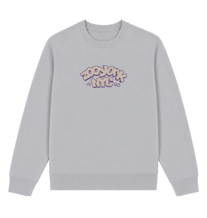 Sport Grey Printed Sweater Front