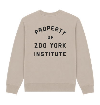 Sand Printed Sweater Back