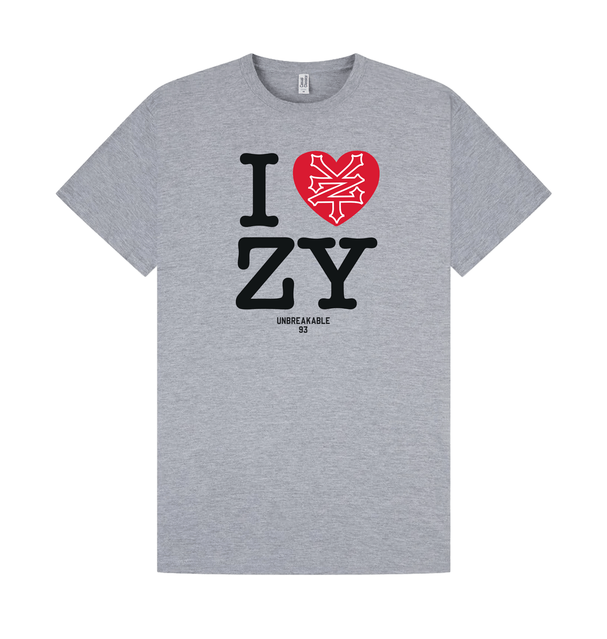 Heather Printed T-shirt Front
