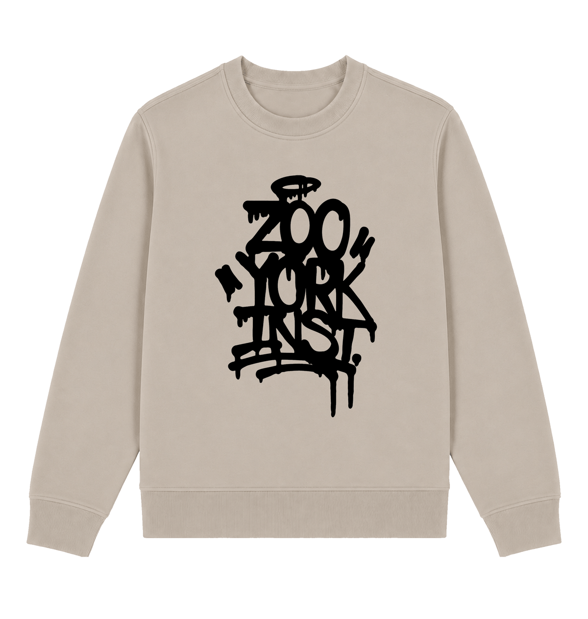 Sand Printed Sweater Front