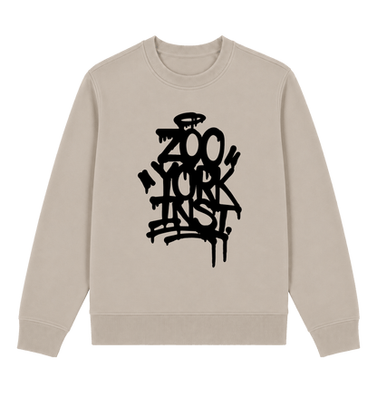 Sand Printed Sweater Front