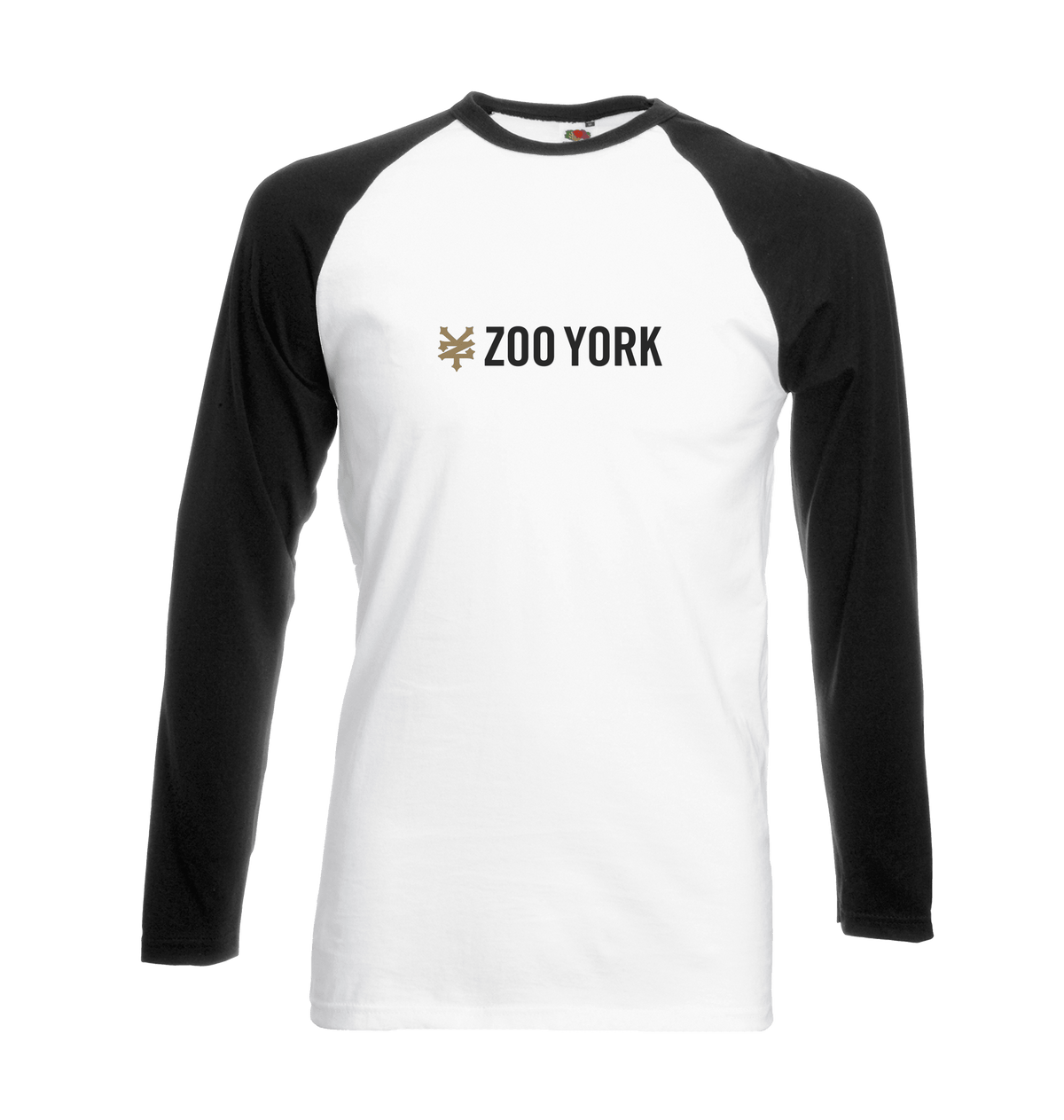 White/Black Printed T-shirt Front