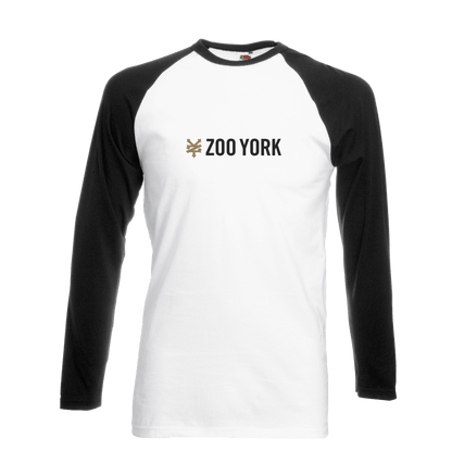 White/Black Printed T-shirt Front