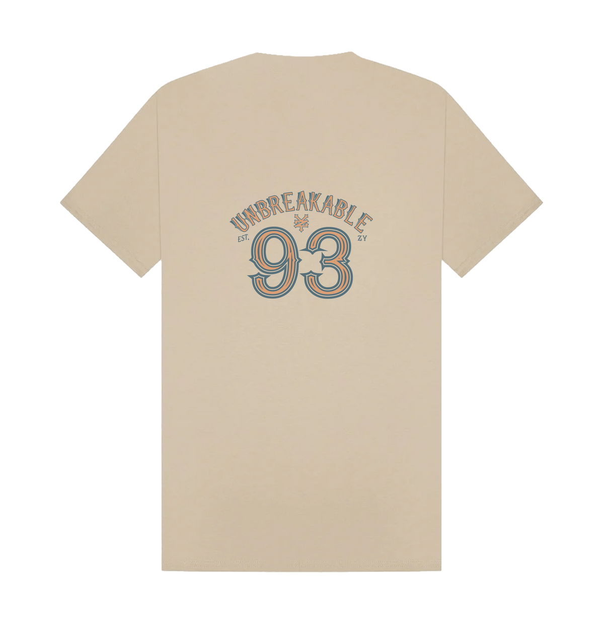 Sand Printed T-shirt Back