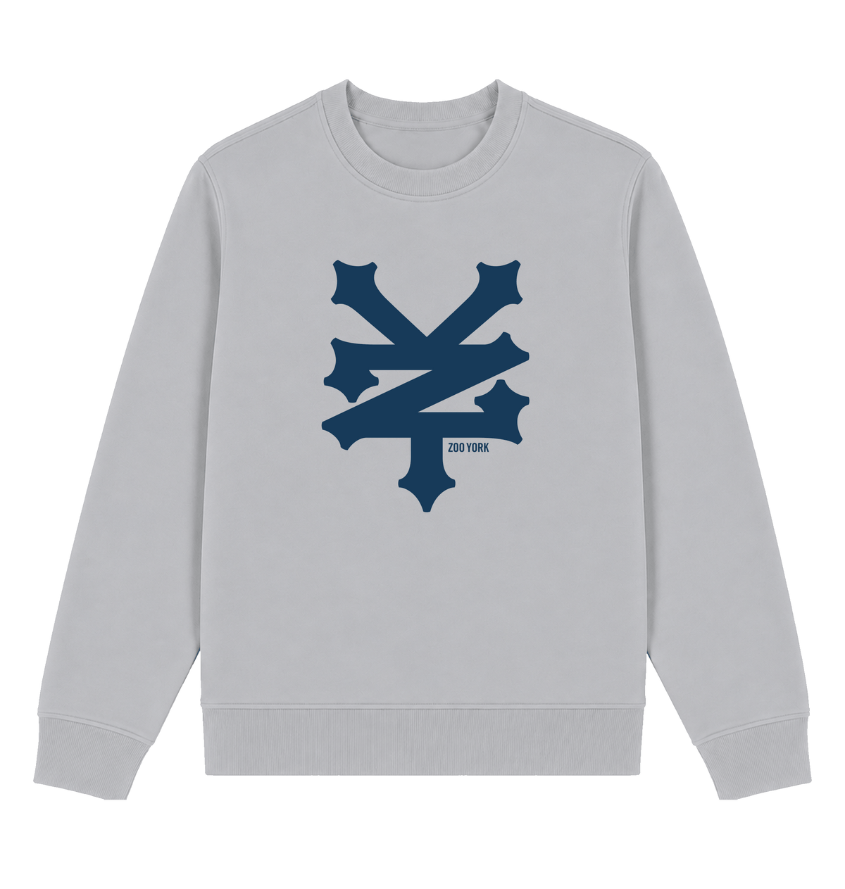 Sport Grey Printed Sweater Front