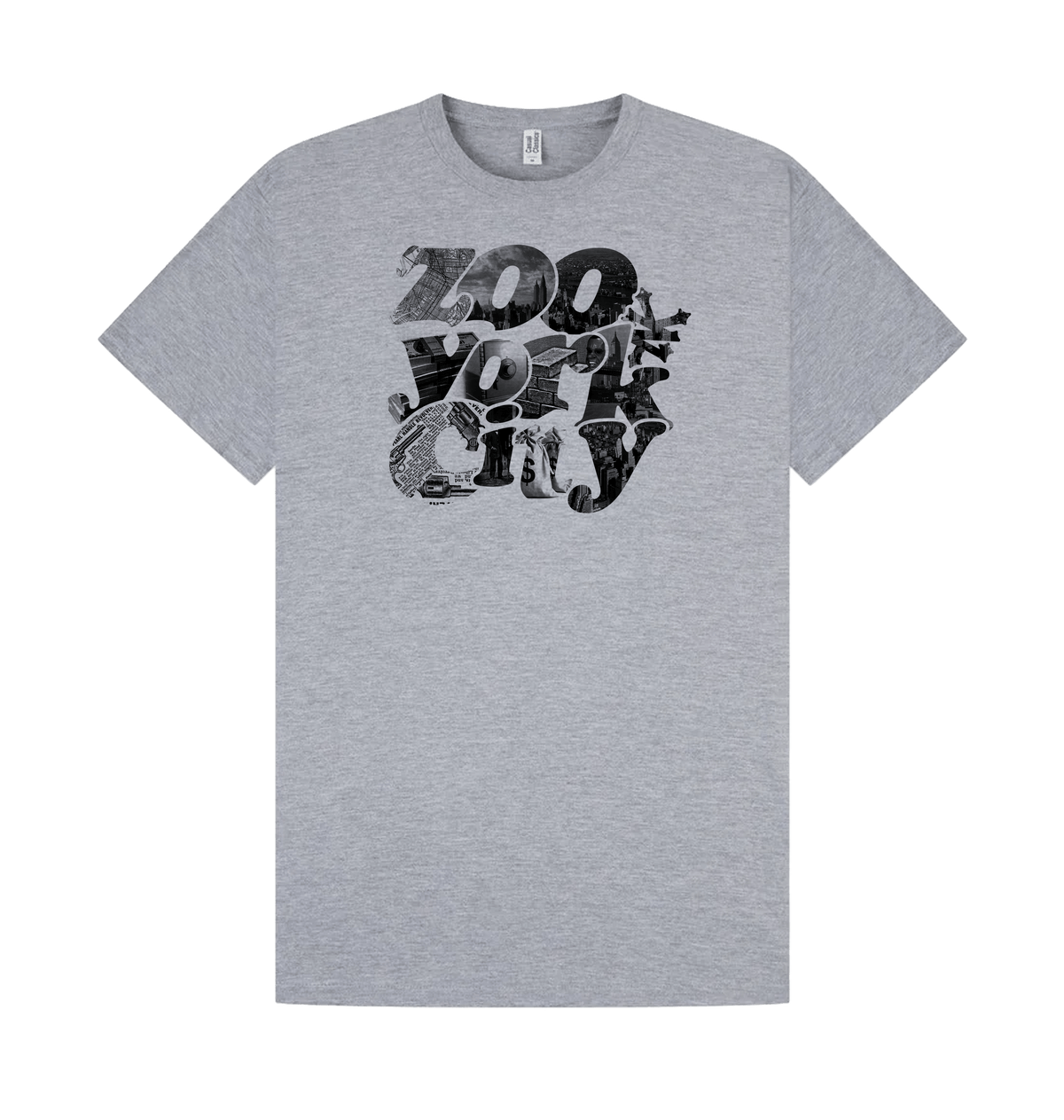 Heather Printed T-shirt Front