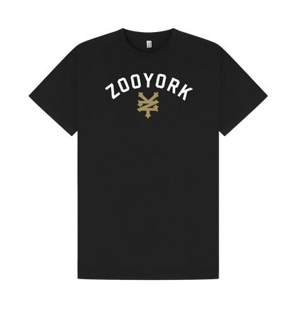 Black Printed T-shirt Front
