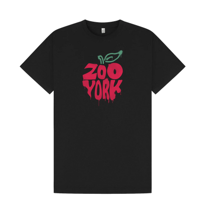 Black Printed T-shirt Front