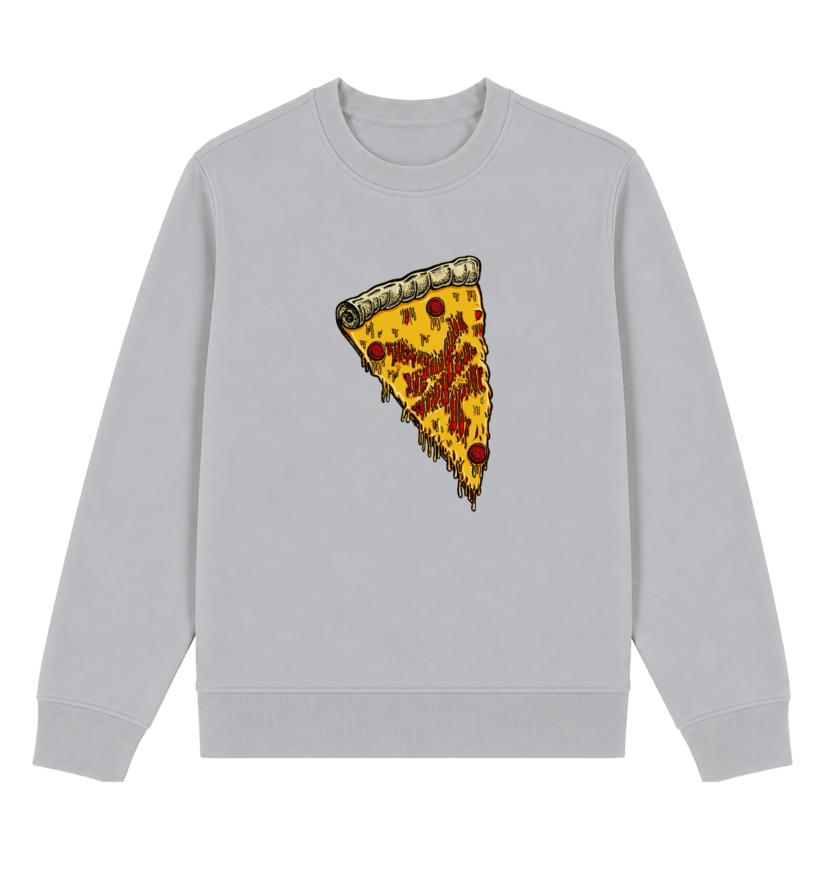 Sport Grey Printed Sweater Front