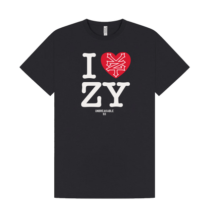Navy Printed T-shirt Front