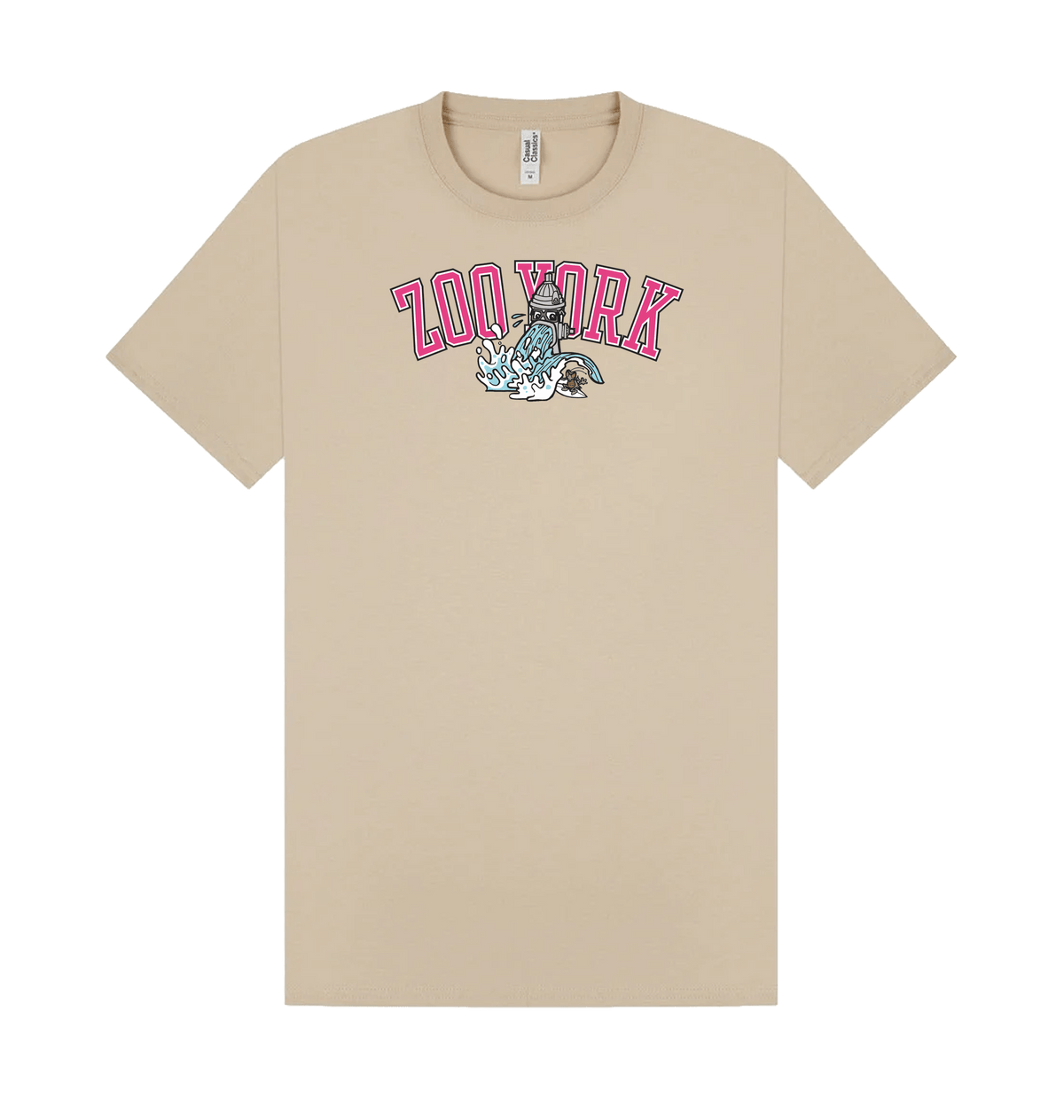 Sand Printed T-shirt Front