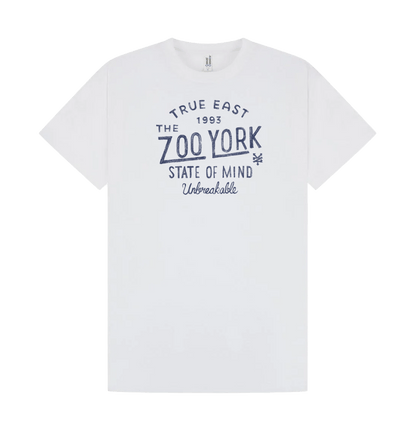 White Printed T-shirt Front