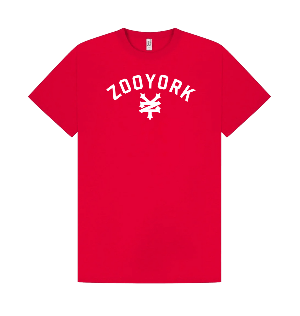 Red Printed T-shirt Front