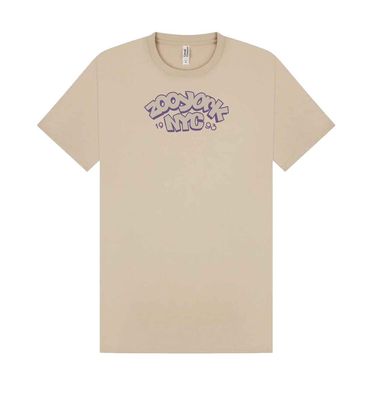 Sand Printed T-shirt Front