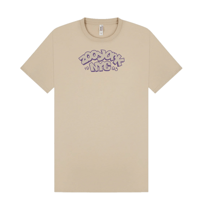 Sand Printed T-shirt Front